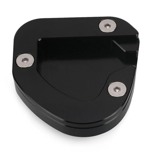 Motorrad-Seitenständer Für Suzuki GSX1250F GSX1250FA GSX 1250F 1250FA 2007–2016 Fußpolster Seitenständer-Verlängerungsplatte Motorrad-Seitenhalterung(Schwarz,X-4) von SQNYDH