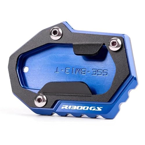 SQNYDH Kickstand-Trägerplatte Motorrad-Seitenständerplatte Für R1300GS R 1300 GS ADV R 1300GS 2024–2025, Seitenständerverlängerung Seitenständer-Verlängerungspad(Blau 1) von SQNYDH