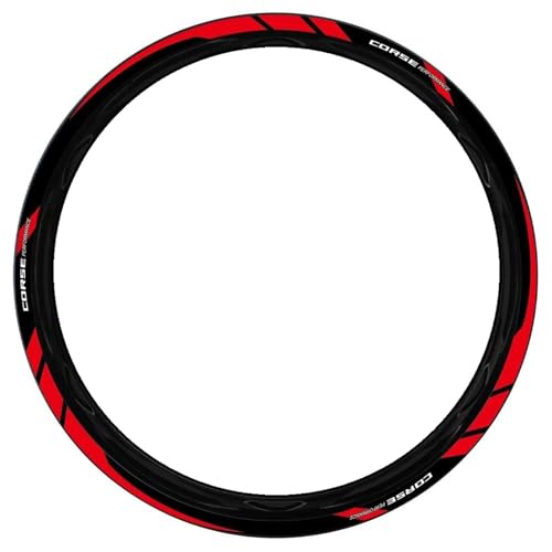 SQNYDH Motorrad-Felgenrandaufkleber Für Ducati Panigale V4 848 V 4, Regenfeste Felgenband-Aufkleber Felgenrandaufkleber Reflektierend Komplettset Moto(Farbe 9) von SQNYDH