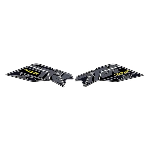 SQNYDH Tankaufkleber Für Benelli TRK 702X 702 X TRK702X 2023 2024 Tankschutz-Traktionspad Tankpad Aufkleber Protector Tank Traction Pads(Satz 12) von SQNYDH