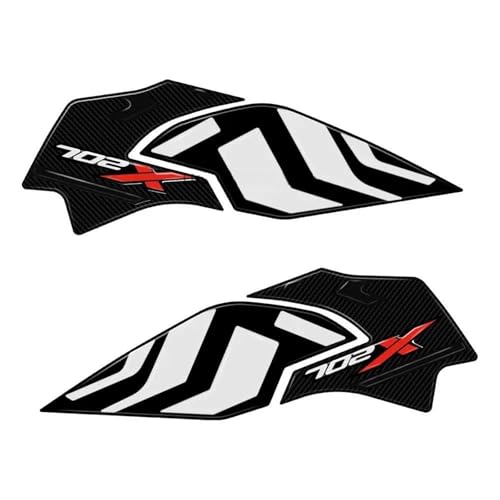 SQNYDH Tankaufkleber Für Benelli TRK 702X TRK 702 X TRK702X 2023 Seitlicher Tankschutz Tankpad Aufkleber Protector Tank Traction Pads(Satz 6) von SQNYDH