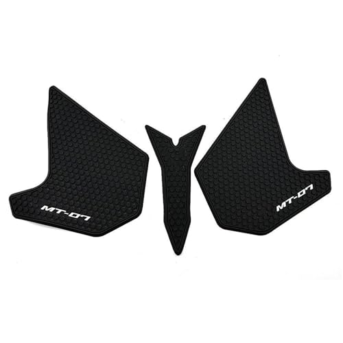 SQNYDH Tankaufkleber Für Yamaha MT-07 FZ-07 FZ07 MT07 FZ MT 07 2018 2019 2020 Tankschutz-Seitenschutz Tankpad Aufkleber Protector Tank Traction Pads(Satz 2) von SQNYDH