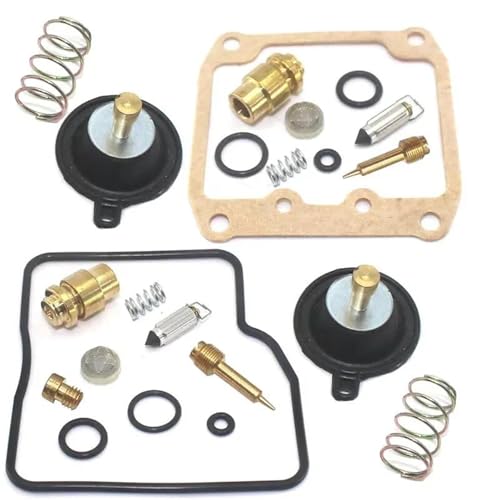 Vergaser Reparatursatz Teile Vergaser-Reparatur-Set Für Suzuki VS750 VS700 Intruder (Baujahr 1986–1987), VS 750–700, Motorrad, Vergaser-Luftabsperrventil Motorrad Carb Umbausatz(1 Satz) von SQNYDH