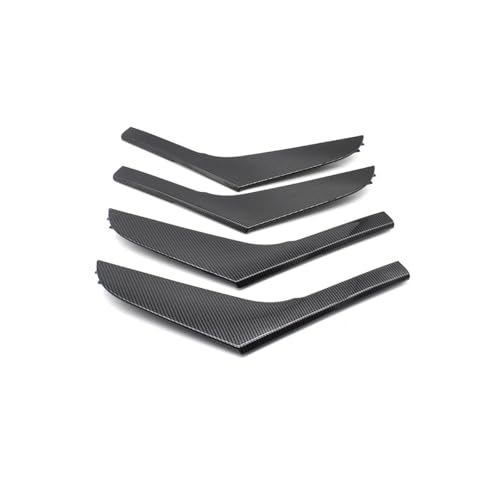 SQOFHA Türinnenverkleidung Türgriff Auto Vorne Hinten Links Rechts Türgriff Abdeckung Trim Ersatz Für VW Für Golf 6 Für Limousine Für GTI Für MK6 2009-2014 Türinnengriff(Carbon Fiber 4PCS) von SQOFHA