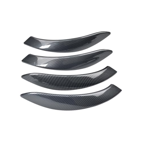SQOFHA Türinnenverkleidung Türgriff Carbon Fiber Innen Tür Pull Griff mit Äußere Abdeckung Trim Für 3 4 Serie M3 M4 F30 F34 F36 F32 F33 F80 F82 F83 Türinnengriff(Kohlefaser) von SQOFHA