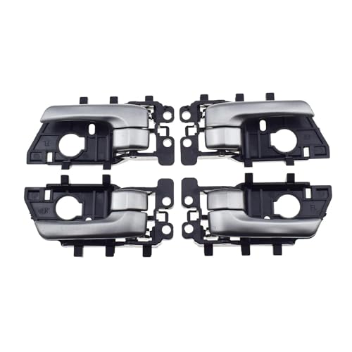 SQOFHA Türinnenverkleidung Türgriff Chrome Side Innentürgriff Für 2008 2009 2010 2011 2012 2013 Für Kia Für Forte Für Cerato 826101M021826201M021 Türinnengriff(4pcs a kit) von SQOFHA