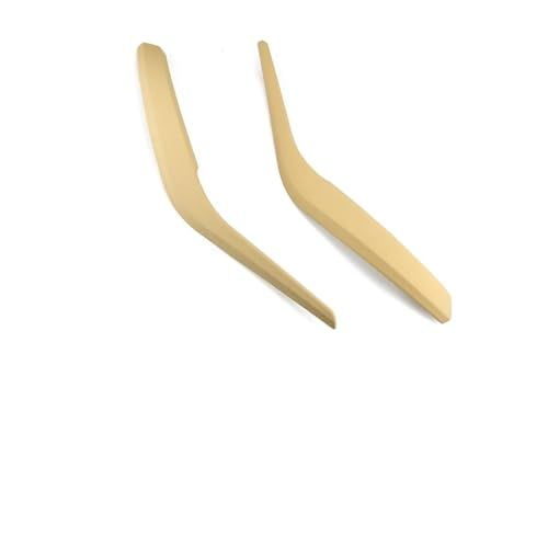 SQOFHA Türinnenverkleidung Türgriff Für X1 E84 2010 2011 2012 2013 2014 2015 2016 Innere Tür Pull Griff Trim Abdeckung Türinnengriff(Beige-2PCS) von SQOFHA