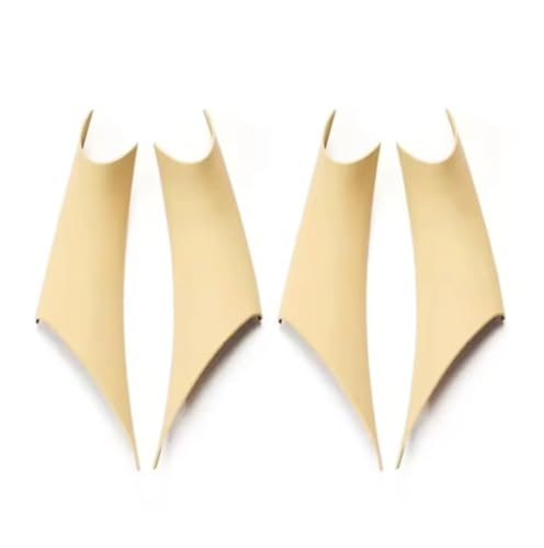 SQOFHA Türinnenverkleidung Türgriff Innentürgriff ABS-Trimmschutzabdeckung Für 3 4er M3 M4 F30 F80 F31 F32 F33 F34 F36 F82 2012-2018 Türinnengriff(4 pcs beige) von SQOFHA