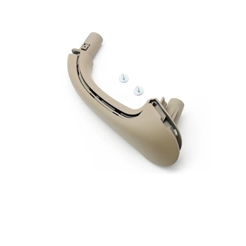 SQOFHA Türinnenverkleidung Türgriff Links Rechts Auto Innen Türgriff mit Pull Abdeckung Für Benz C Klasse W203 C200 C220 C250 C300 Türinnengriff(Front Left Beige) von SQOFHA