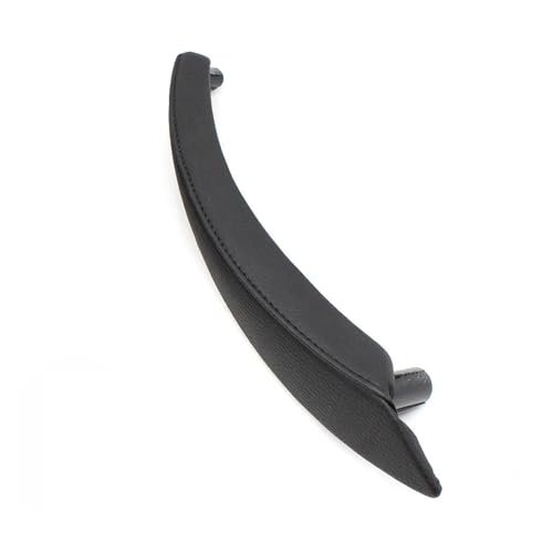 SQOFHA Türinnenverkleidung Türgriff Links Rechts Innen Passagier Pull Leder Äußere Abdeckung Ersatz für X5 X6 E70 E71 E72 2007-2014 Türinnengriff(Black Right) von SQOFHA