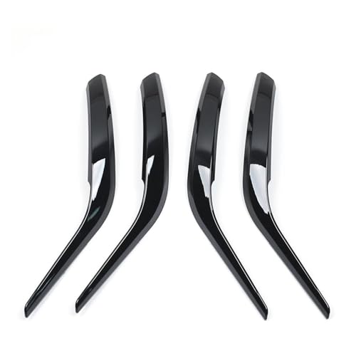 Türinnenverkleidung Türgriff 4-teiliges Set Autoinnenraum hinten rechts ziehen äußere Abdeckung Trim Für X1 E84 2010 2011 2012 2013 2014 2015 2016 Türinnengriff(Piano Black Set) von SQOFHA