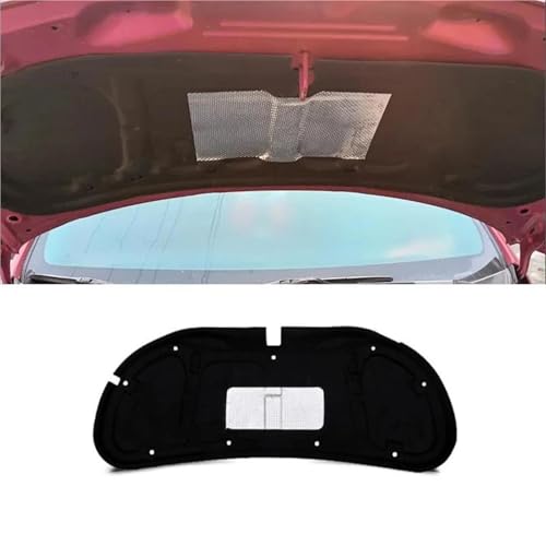 SQOFHFB Isolierung für Autos Für Hyundai Für Accent Für Verna Für Solaris RB RC 2011~2018 Auto-Frontmotorhaubenpolster Schallschutzabdeckungen Wärmeschutz Motorraumdämmung(Tippe A) von SQOFHFB
