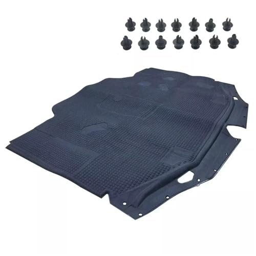 SQOFHFB Isolierung für Autos Motorhaube Wärmedämmung Pad Schalldichte Baumwolle Abdeckung Wärmedämmung Matte Für Mercedes Für Benz 300SL 500SL 600SL R129 SL320 Motorraumdämmung von SQOFHFB