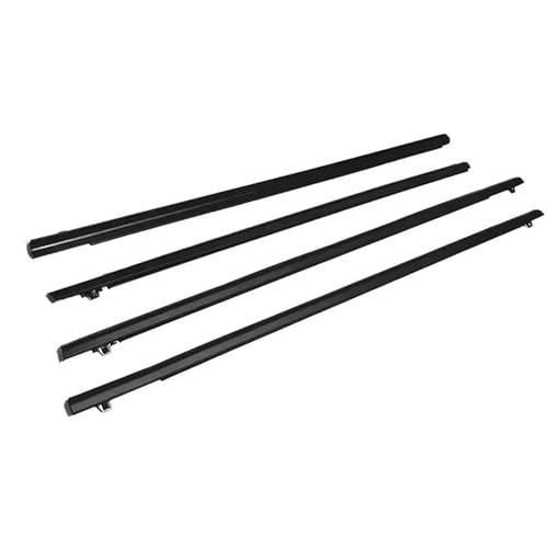 SQOFHFB Kantenschutz 4 Stück Auto-Tür-Fenster-Glas-Gummi-Dichtungsstreifen Wasserdichter Dichtungsstreifen Für Fit 2009–2014 Türdichtung von SQOFHFB