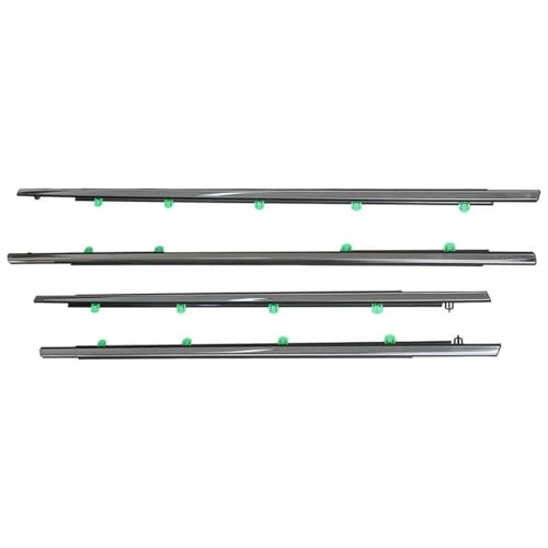 SQOFHFB Kantenschutz 4 Stück Autofenster Glas Versiegelte Streifen Seitenfenster Wheatherstrip Für CRV 2002–2022 Türdichtung(12-16) von SQOFHFB