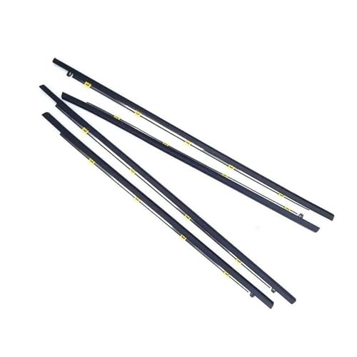 SQOFHFB Kantenschutz 4 Stück Autofenster Glas Versiegelte Streifen Seitenfenster Wheatherstrip Für CRV 2002–2022 Türdichtung(17-22) von SQOFHFB