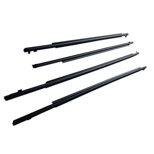 SQOFHFB Kantenschutz 4 Stücke Schwarz Gummi Auto Seite Fenster Glas Dichtung Moulding Trim Für Toyota Für Prius 2010-2015 Türdichtung von SQOFHFB