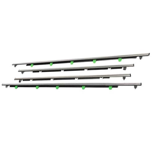 SQOFHFB Kantenschutz 4 Teile/Satz Auto Dichtungen Außen Fenster Glas Wetter Streifen wasserdichte Dekorative Streifen Für CRV 2002-2022 Türdichtung(2007-2011) von SQOFHFB