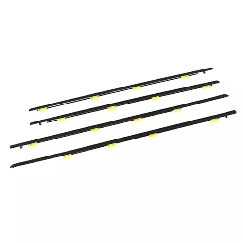 SQOFHFB Kantenschutz 4PCS Auto Fenster Glas Fenster Dichtung Moulding Trim Für Civic 2001-2019 Türdichtung(2001-2005) von SQOFHFB