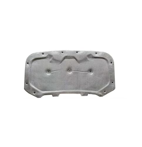 Insulation Pad Auto Motorhaube Pad Für VW Taos Tharu 2018 ~ 2025 Schwarz Silber Front Motor Sound Isolierung Teppich Teppich Hitzeschild(C) von SQOFJDF