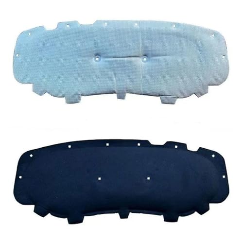 Insulation Pad Autohaube Motorabdeckung für VW für Tiguan 2017 ~ 2024 Isolierung Liner Baumwolle Schalldichte Wärmematte Hitzeschild(C) von SQOFJDF