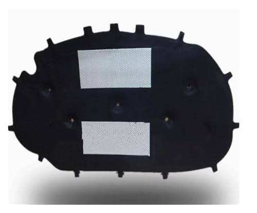 Insulation Pad Für VW Für Golf 6 2008 -2012 Wärme Schalldämmung Baumwolle Front Hood Motor Firewall Matte Pad Abdeckung Noise Deadener Hitzeschild(B) von SQOFJDF