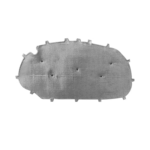 Insulation Pad Motorhaube Motor Wärme Schalldämmung Baumwolle Thermische Schalldichte Abdeckung Pad Matte Für VW Für Golf 6/Für Golf 6 Für GTI Hitzeschild(Silber) von SQOFJDF