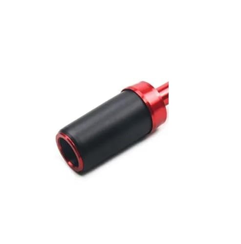 SQOFJDF Crash Slider Protector Für Ducati Für Monster 696 795 796 1100 Für Hypermotard 821 Motorrad Absturzsicherung Rahmen Slider Verkleidung Schutz Crash Pad Protector Motorrad Schutzblock(Rot) von SQOFJDF