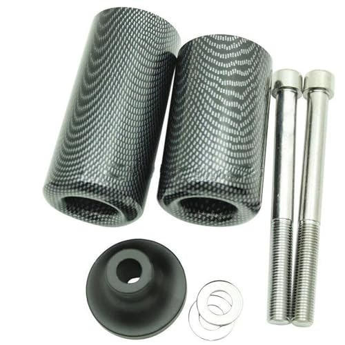 SQOFJDF Crash Slider Protector Motorradzubehör Sturzpads Sturzschutz Motorschutzblock Für Kawasaki Für Ninja Für ZX-6R Für ZX6R 636 2003-2004 Motorrad Schutzblock(Kohlenstoff) von SQOFJDF