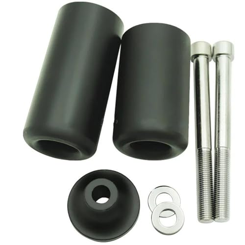 SQOFJDF Crash Slider Protector Motorradzubehör Sturzpads Sturzschutz Motorschutzblock Für Kawasaki Für Ninja Für ZX-6R Für ZX6R 636 2003-2004 Motorrad Schutzblock(Schwarz) von SQOFJDF