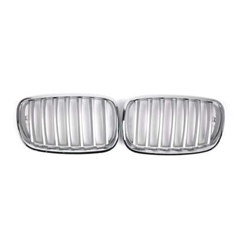 SQOFJDF Kühlergrill 2Pcs Auto Front Niere Kühlergrill Chrom ABS Mesh Grill für E70 E71 X5 X6 2008 2009 2010 2012 2013 Gitter SQOFJDF Kühlergrill 2Pcs Auto Front Niere Kühlergrill Chrom ABS Mesh Grill für E70 E71 X5 X6 2008 2009 2010 2012 2013 Gitter von SQOFJDF