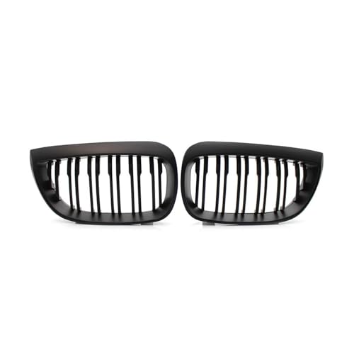 SQOFJDF Kühlergrill Auto Front Niere Kühlergrill Oberen Mesh Grill 1 Paar Für E87 1-Serie 2004-2007 & 1Serie E81 2007-2011 Gitter von SQOFJDF