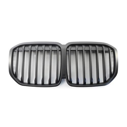 SQOFJDF Kühlergrill Auto Front Niere Kühlergrill für G07 X7 2019 2020 2021 2022 2023 2 Lamellen Leistung Sport Stil Racing Grills Gitter(Single Slat) von SQOFJDF