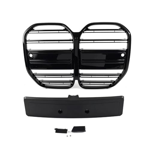 SQOFJDF Kühlergrill Doppellinie Auto Vorderen Stoßfänger Center Nierengrill Grill Glanz Schwarz Für 4 Serie G22 G23 2 Tür 2021 2022 2023 Gitter SQOFJDF Kühlergrill Doppellinie Auto Vorderen Stoßfänger Center Nierengrill Grill Glanz Schwarz Für 4 Serie G22 G23 2 Tür 2021 2022 2023 Gitter von SQOFJDF