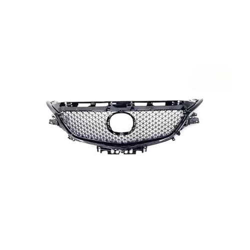 SQOFJDF Kühlergrill Für Mazda 6 Für Atenza 2014 Zu 2019 Kühlergrill Racing Style Honeycomb Mesh Frontstoßstange Haube Ansaugabdeckung Grill Kit Gitter(17-19) von SQOFJDF