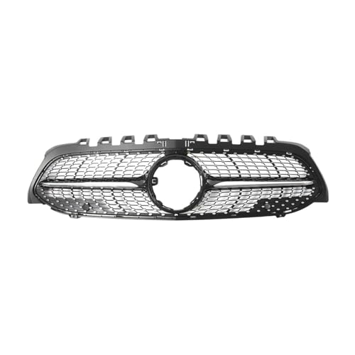 SQOFJDF Kühlergrill Für Mercedes Für Benz A-Klasse W177 2019-2022 A200 A220 A250 A35 Für AMG Kühlergrill Schwarz GTR Frontstoßstangengrill Gitter(A Black) von SQOFJDF