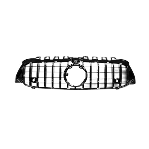 SQOFJDF Kühlergrill Für Mercedes Für Benz A-Klasse W177 2019-2022 A200 A220 A250 A35 Für AMG Kühlergrill Schwarz GTR Frontstoßstangengrill Gitter(C Black) von SQOFJDF