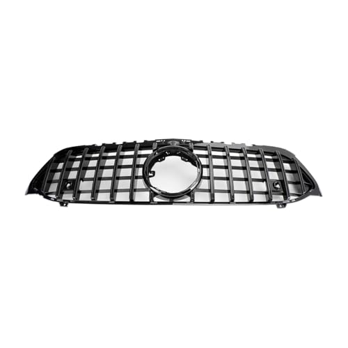 SQOFJDF Kühlergrill GT Style Frontstoßstangengrill für Mercedes für Benz A-Klasse W177 2019 2020 2021 2022 2023 Schwarz Gitter von SQOFJDF