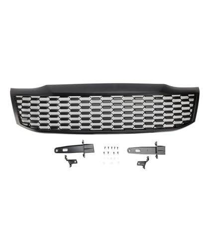 SQOFJDF Kühlergrill Mattschwarzer Frontstoßstangengrill für Toyota für Hilux für Vigo MK7 2012 2013 2014 Gitter von SQOFJDF