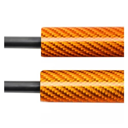 SQOFJDF Motorhaubenheberstütze Für Cupra Formentor 2020-2025 Vorderen Motorhaube Ändern Gas Streben Lift Unterstützt Schock Kolbenstange Zylinder Für Die Motorhaube(Orange Carbon Fiber) von SQOFJDF