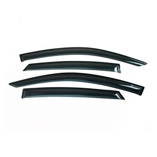 SQOFJDF Windabweiser Fensterblenden für Civic Sedan EG EH 1992 1993 1994 1995 Auto Regenschutz Seitenauslassfenster Visier Windschutzscheibe Wetterschutz Regenabweiser von SQOFJDF