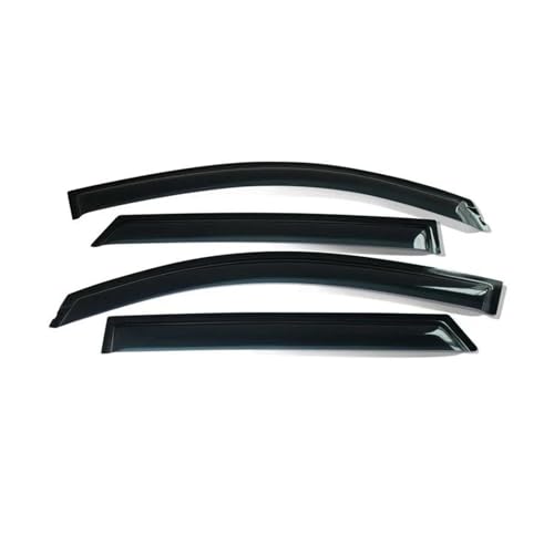 SQOFJDF Windabweiser Seitenfensterabweiser für Hyundai für Tucson 2015-2020 Auto-Regenschild Fenstertürvisier Regenschutz Windschutzscheibe Regenabweiser von SQOFJDF