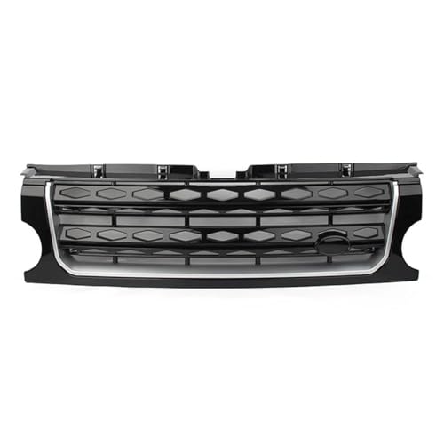 Auto Stoßstangengrill Für Land Für Rover L319 Für Discovery 3 LR3 2005 2006 2007 2008 2009 Auto Vorderen Stoßfänger Grille Mitte Panel Styling Oberen Grill Nieren Doppel Bar Front Grille(Black Silver) Auto Stoßstangengrill Für Land Für Rover L319 Für Discovery 3 LR3 2005 2006 2007 2008 2009 Auto Vorderen Stoßfänger Grille Mitte Panel Styling Oberen Grill Nieren Doppel Bar Front Grille(Black Silver) von SQOFJGIGN