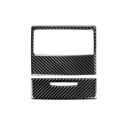 SQOFJGIGN Auto Aufkleber 2 STÜCKE Carbon Fiber Hinten Klimaanlage Outlet Panel Rahmen Abdeckung Trim Für 3 Serie E90 E92 E93 2005-2012 Auto Aufkleber(B) von SQOFJGIGN