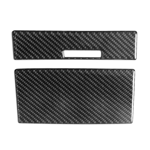 SQOFJGIGN Auto Aufkleber 2 Stücke LHD Autoinnenraum Overhead-Leselicht Panel Cover Trim Dekoration Aufkleber Für Toyota Für Camry 2007-2011(Schwarz) von SQOFJGIGN