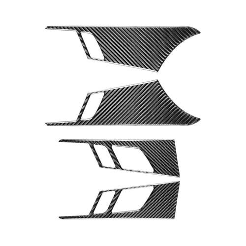 SQOFJGIGN Auto Aufkleber 4Pcs Carbon Fiber Auto Innen Tür Griff Panel Trim Aufkleber Für A4 B9 2017-2020 SQOFJGIGN Auto Aufkleber 4Pcs Carbon Fiber Auto Innen Tür Griff Panel Trim Aufkleber Für A4 B9 2017-2020 von SQOFJGIGN