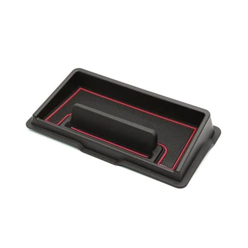 SQOFJGIGN Auto Aufkleber Auto-Innenausstattung Dashboard Aufbewahrungsbox Fach Halter Mittelkonsolen Organizer Telefon für Suzuki für Jimny 2019 2020(Rot) von SQOFJGIGN