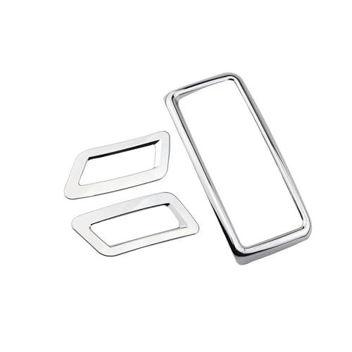 SQOFJGIGN Auto Aufkleber Auto Vorne Hinten Klimaanlage AC Outlet Vent Aufkleber Abdeckung Trim Für Nissan Für Trail Xtrail T32 2014-2021(3pcs) von SQOFJGIGN