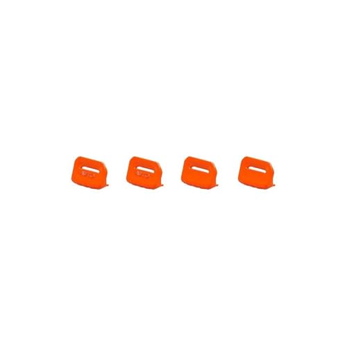 SQOFJGIGN Auto Aufkleber Autofenster-Bedienknopf-Dekorationsaufkleber-Abdeckungszubehör für Jeep für Wrangler JL für Gladiator JT 2018-2022(Orange) von SQOFJGIGN