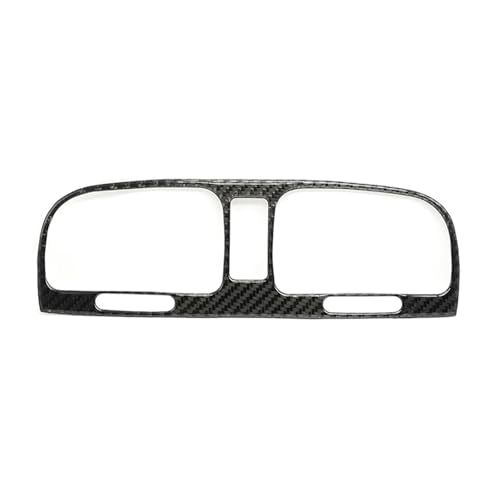 SQOFJGIGN Auto Aufkleber Für VW Für Golf 6 MK6 2010-2013 Autoinnenraum Mittelkonsole Klimaanlage Outlet Vent Carbon Texture Cover Trim Aufkleber(Center) von SQOFJGIGN